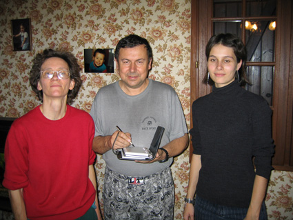 Marie Josée, Patrick et Caroline